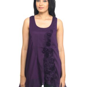 Scullers For Her Women Purple Top