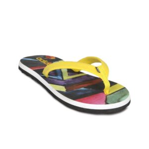ADIDAS Women's Lucent Print White Flip Flop
