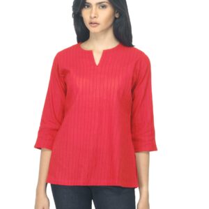 Fabindia Women Red Kurti