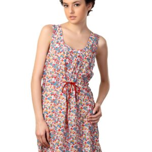 French Connection Women Printed Red Dress