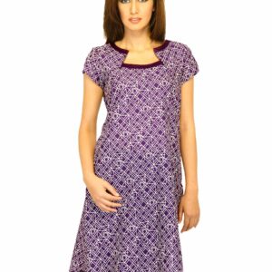 W Women Printed Purple Kurtas