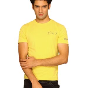 Wrangler Men's 1947 Light Weight Yellow T-shirt