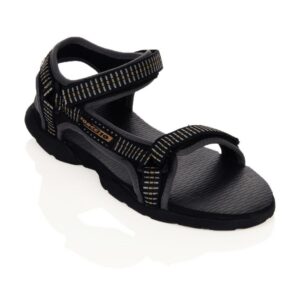 Force 10 Men Moser Black Sandals