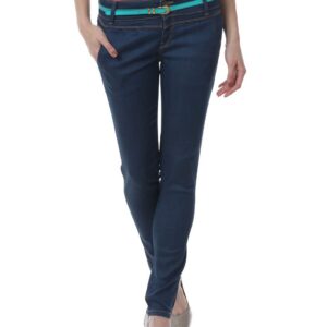 United Colors of Benetton Women Navy Blue Jeans