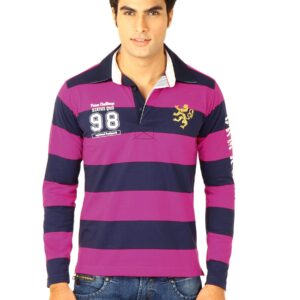 Status Quo Men Pink Polo Tshirts