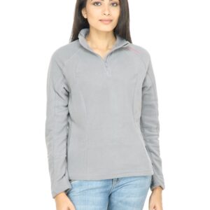 Quechua Women Fleece Grey Sweatshirt