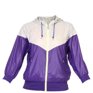 Nike Women Hooded Purple Jacket