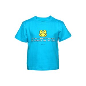 Tantra Kid's Unisex Cute Mom Turqoise Kidswear