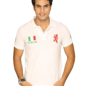 UCB Men's Lion Logo White T-shirt