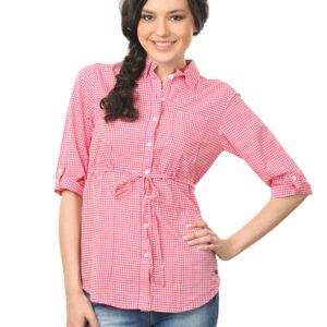 Wrangler Women Pink Shirt