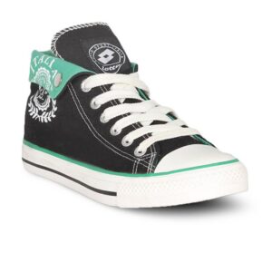 Lotto Unisex Canvas Black Grey Shoe