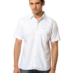 Wrangler Men Nimrod Oxford White Shirt