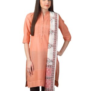 Fabindia Off White Chanderi Dupatta