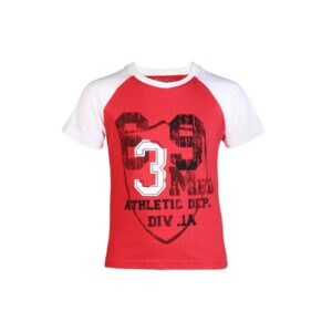Doodle Boy Athlethic Red Tshirts