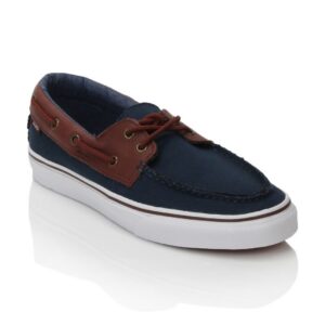 Vans Men Zapato Del Barco Blue Shoes
