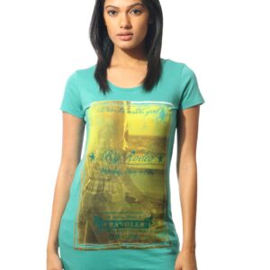 Wrangler Women Big Rodeo Green T-shirt