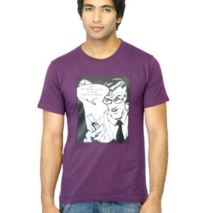 Tantra Men Blood Test Purple T-shirt