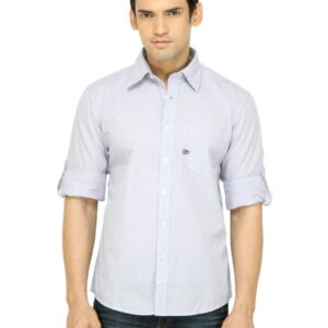 Wrangler Men Tony Check Blue Shirt