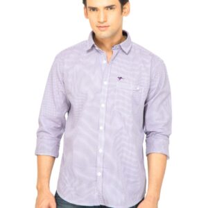 Highlander Men Check Blue Shirt