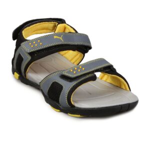 Puma Men Argon Black Yellow Sandal