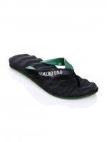 Numero Uno Men Black Flip Flops
