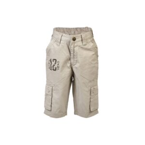 Palm Tree Kids Boys Solid Beige Shorts