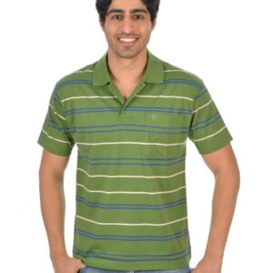 Classic Polo Men Ikon Green Polo Tshirts