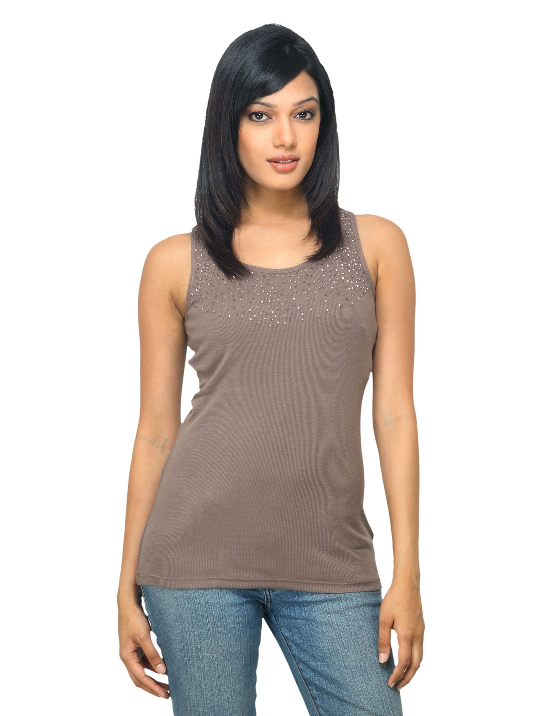 Van Heusen Woman Brown Top