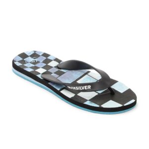 Quiksilver Men Black & Blue Flip Flops