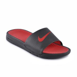 Nike Men Benassi Solarsoft Slide Black Flip Flops