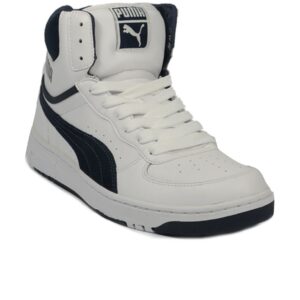 Puma Men's Contest Hi White Navy Shoe