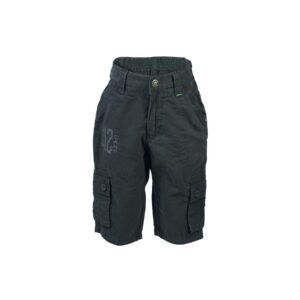 Palm Tree Kids Boys Solid Black Shorts