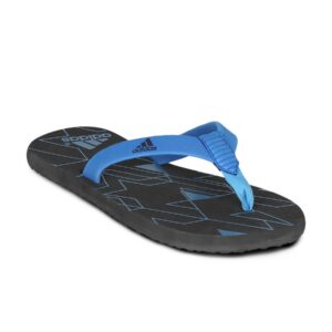 ADIDAS Men's Adi Liner Black Blue Flip Flop