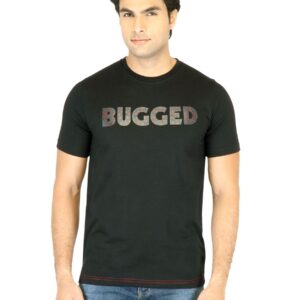 Mark Taylor Men Black Printed T-shirt
