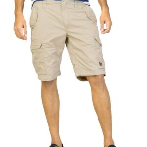 Status Quo Men Solid Beige Shorts