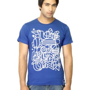 Tantra Men Cryptic Blue T-shirt