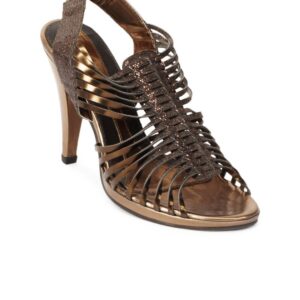 Catwalk Women Bronze Heels