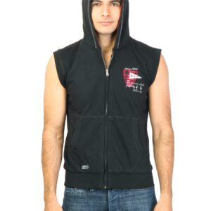 Status Quo Men Solid Black Sweatshirt