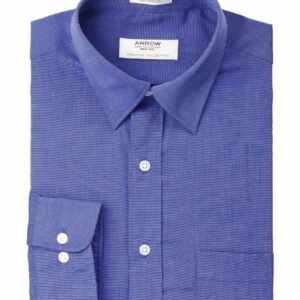 Arrow Men Solid Blue Shirts