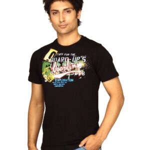 Probase Men's Boarding Black T-shirt