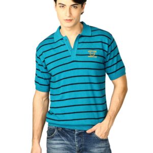 Scullers Men Blue Polo T-Shirts