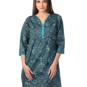 Diva Women Blue Kurta