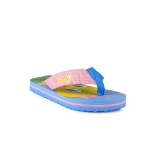Warner Bros Kids Girls TW Flower Flops Blue Slippers