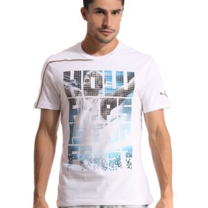 Puma Men White T-shirt