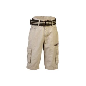 Gini and Jony Kids Boys Solid Beige Shorts