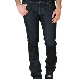 Wrangler Men Navy Blue Skanders Jeans