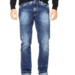 Spykar Men Washed Blue Jeans