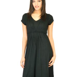 AND Women Solid Black Dresses