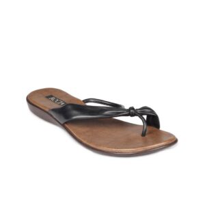 Rocia Women Black & Brown Sandals