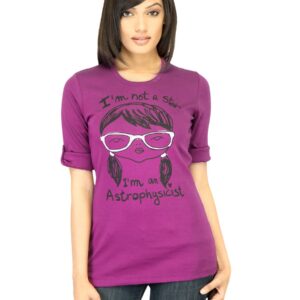 United Colors of Benetton Women Printed Purple Top